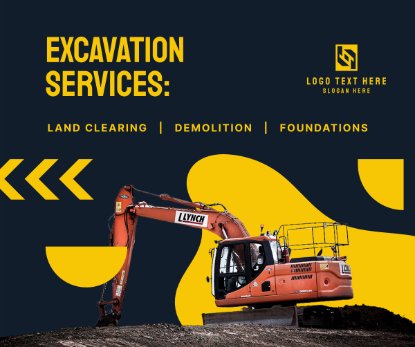 Excavation Services List Facebook Post Design Image Preview