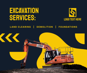 Excavation Services List Facebook post