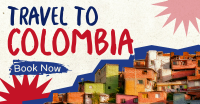 Travel to Colombia Paper Cutouts Facebook ad Image Preview