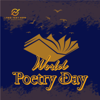 Happy Poetry Day Linkedin Post Image Preview