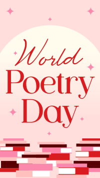 World Poetry Day Instagram Reel Image Preview