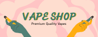 Premium Vapes Facebook cover Image Preview