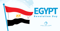 Egypt Flag Brush Facebook Ad Design