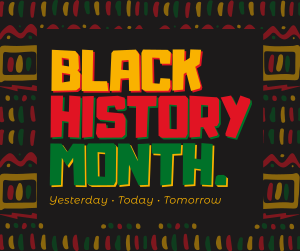 Modern Black History Month Facebook post Image Preview