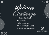 Choose Your Wellness Postcard Image Preview