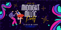 Midnight Music Party Twitter post Image Preview