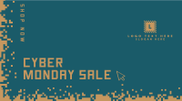 Cyber Monday Pixels Facebook event cover Image Preview