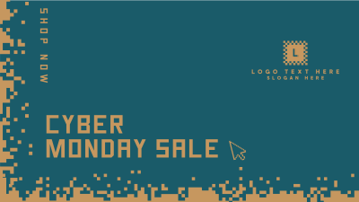 Cyber Monday Pixels Facebook event cover Image Preview