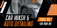 Car Wash Auto detailing Service Twitter post Image Preview