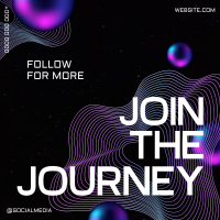 Follow Futuristic Journey Instagram post Image Preview