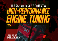 Engine Tuning Expert Postcard Image Preview