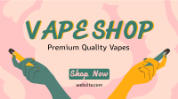 Premium Vapes Facebook event cover Image Preview