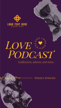 Love Podcast Facebook Story Design