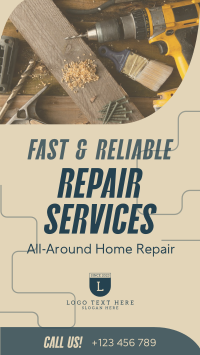 Handyman Repair Service YouTube short Image Preview