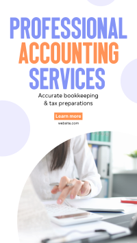 Accounting Service Experts TikTok video Image Preview