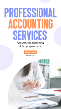 Accounting Service Experts TikTok Video Image Preview