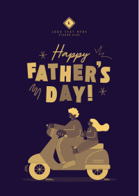 Quirky Father's Day Flyer Image Preview