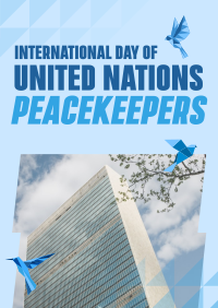 International Day of United Nations Peacekeepers Poster Image Preview