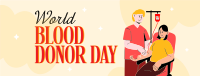 Blood Donors Facebook cover Image Preview