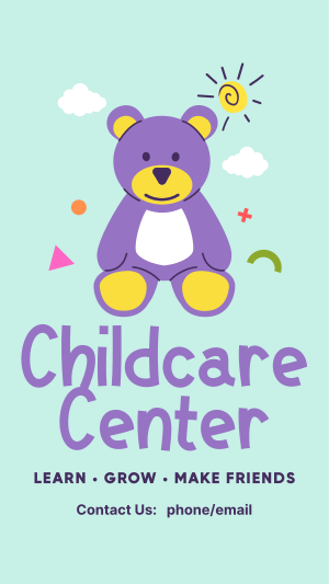 Teddy Learning Center Facebook story Image Preview