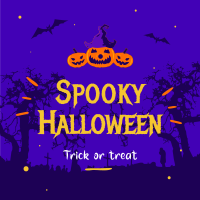 Spooky Halloween Instagram post Image Preview