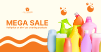 Mega Sale Cleaning Products Facebook ad Image Preview