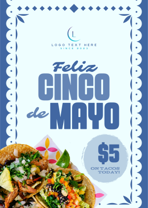 Playful Cinco De Mayo Poster Image Preview