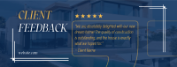 Client Testimonial Construction Facebook Cover Image Preview