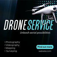 Modern Professional Drone Service Instagram Post Image Preview