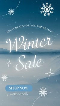 Winter Sale TikTok video Image Preview