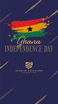 Happy Ghana Day Instagram Reel Image Preview