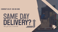 Reliable Delivery Courier Video Image Preview