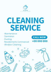 Cleaning Company Flyer Image Preview