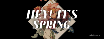 Vintage Spring Facebook cover Image Preview