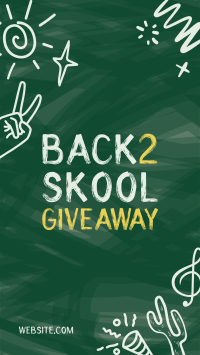 Back 2 Skool Facebook story Image Preview