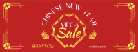 Chinese Year Sale Facebook Cover Design