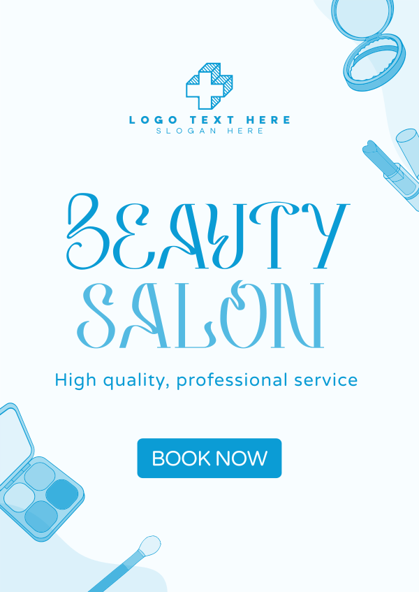 Beautiful Look Salon Poster Design Image Preview