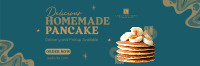 Homemade Pancakes Twitter Header Design