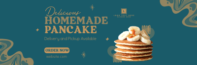 Homemade Pancakes Twitter header (cover) Image Preview