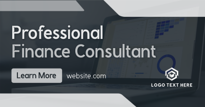 Professional Finance Consultant Facebook ad Image Preview