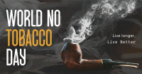 Minimalist Tobacco Day Facebook ad Image Preview