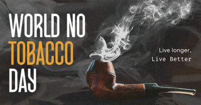 Minimalist Tobacco Day Facebook ad Image Preview