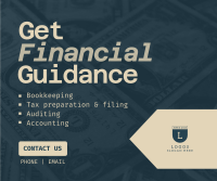 Financial Guidance Services Facebook Post Design