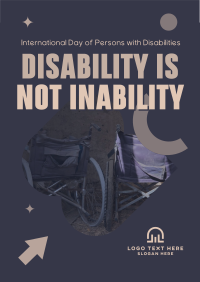Disability Awareness Flyer Design