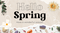 Hello Spring Facebook event cover Image Preview