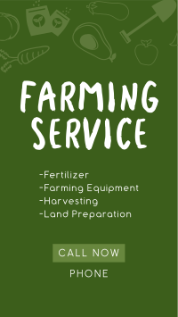 Farm Services Facebook Story Design