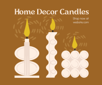 Home Decor Candles Facebook post Image Preview