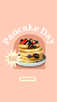 Pancake Day Instagram story Image Preview
