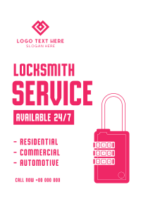 Locksmith Services Flyer Image Preview