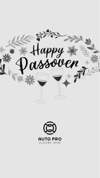 Passover Toast Facebook story Image Preview